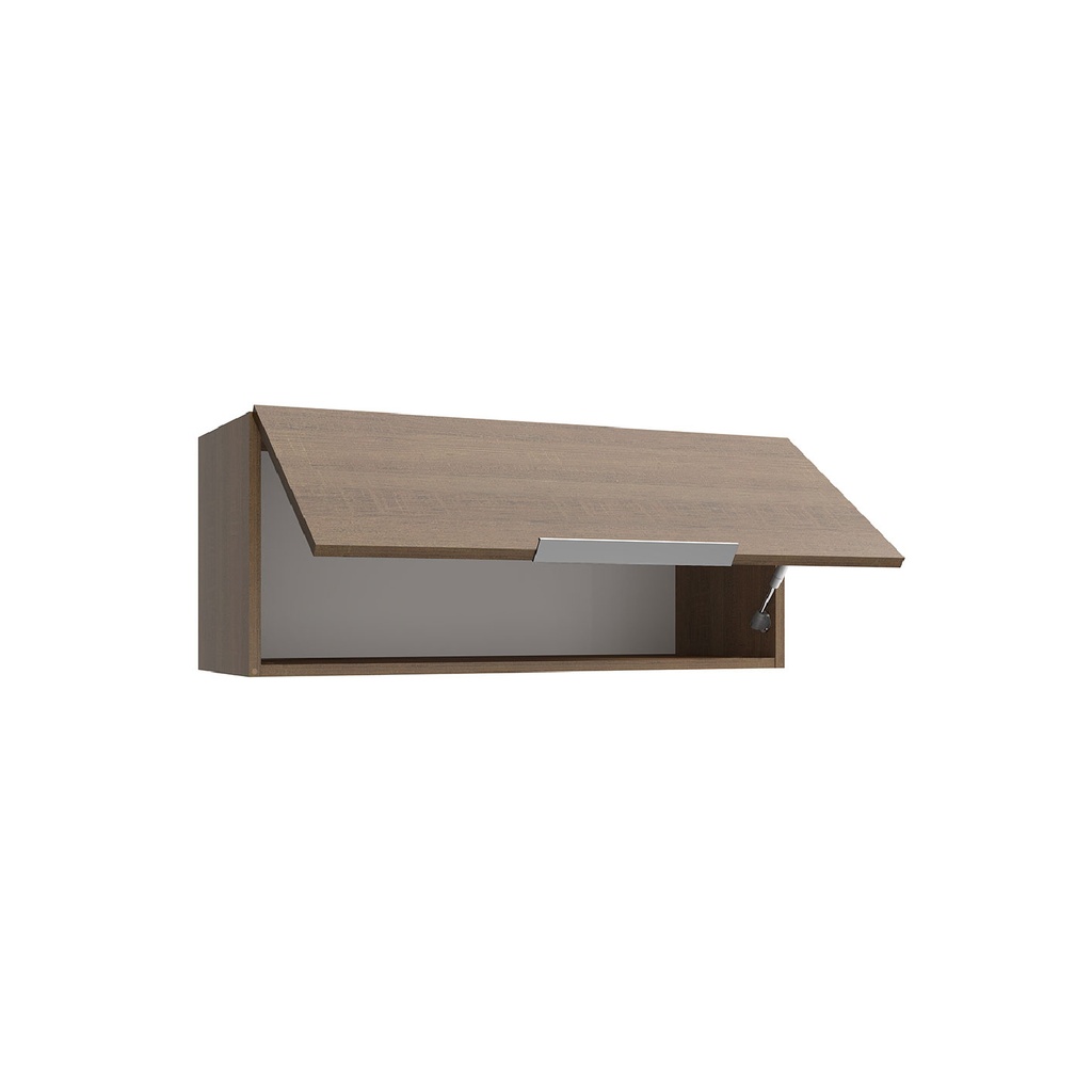 Aéreo cocina Stella café 1 puerta 80cm
