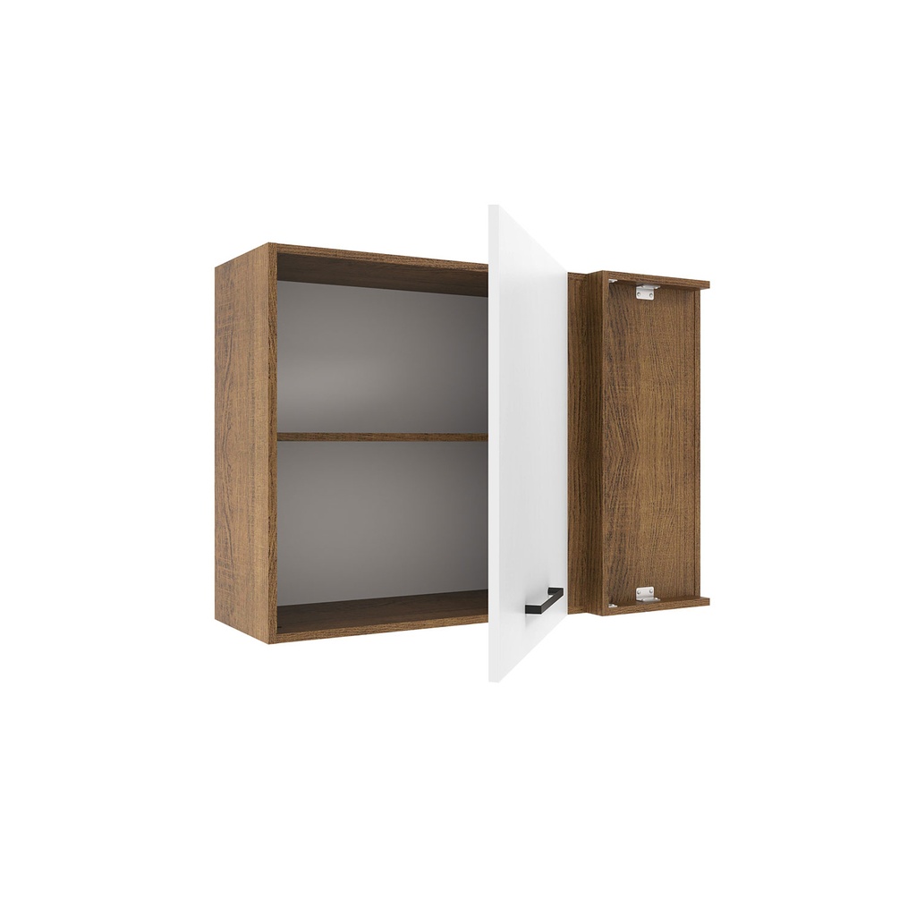 Aéreo esquinero Agata blanco 1 puerta 94cm