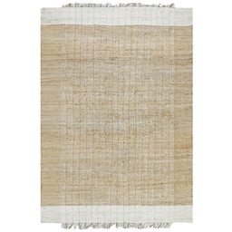 [230039669] Alfombra 120x180cm Cliford negro blanco